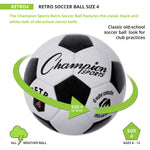 Champion Sports Retro Soccer Ball