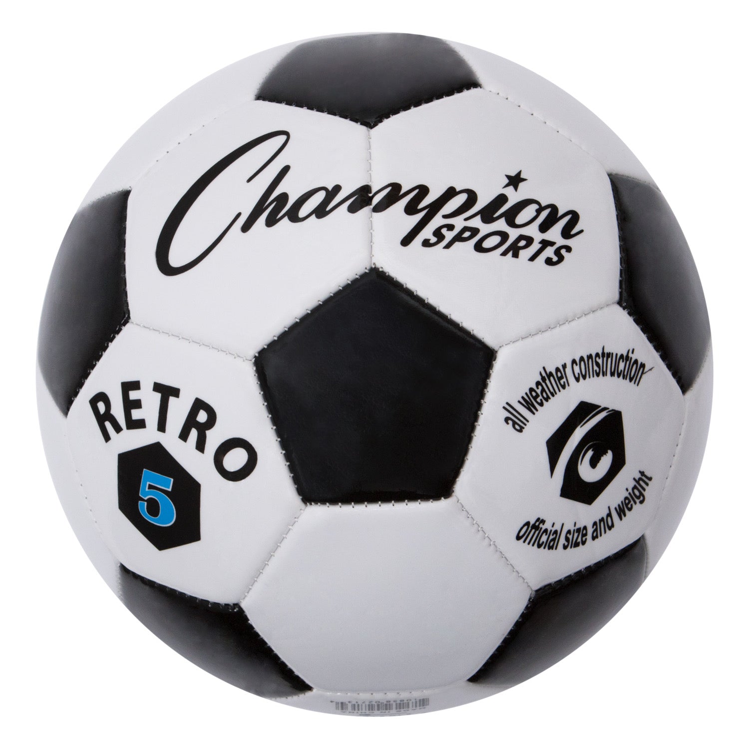 Champion Sports Retro Soccer Ball - Size 5