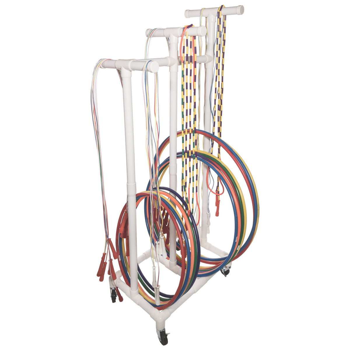 Champion Sports Jump Rope and Hoop Cart