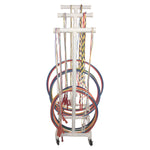 Champion Sports Jump Rope and Hoop Cart