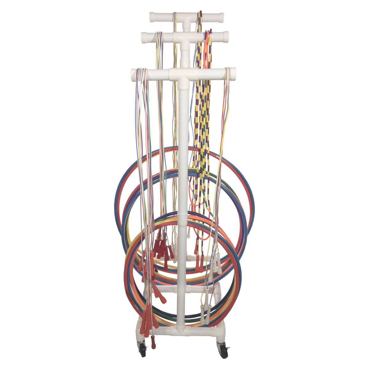 Champion Sports Jump Rope and Hoop Cart