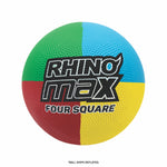 Champion Sports Rhino Max 4-Square Playground Ball Set