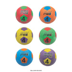 Champion Sports Rhino Max Playground Soccer Ball Set - Set of 6