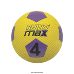 Champion Sports Rhino Max Playground Soccer Ball Set - Set of 6