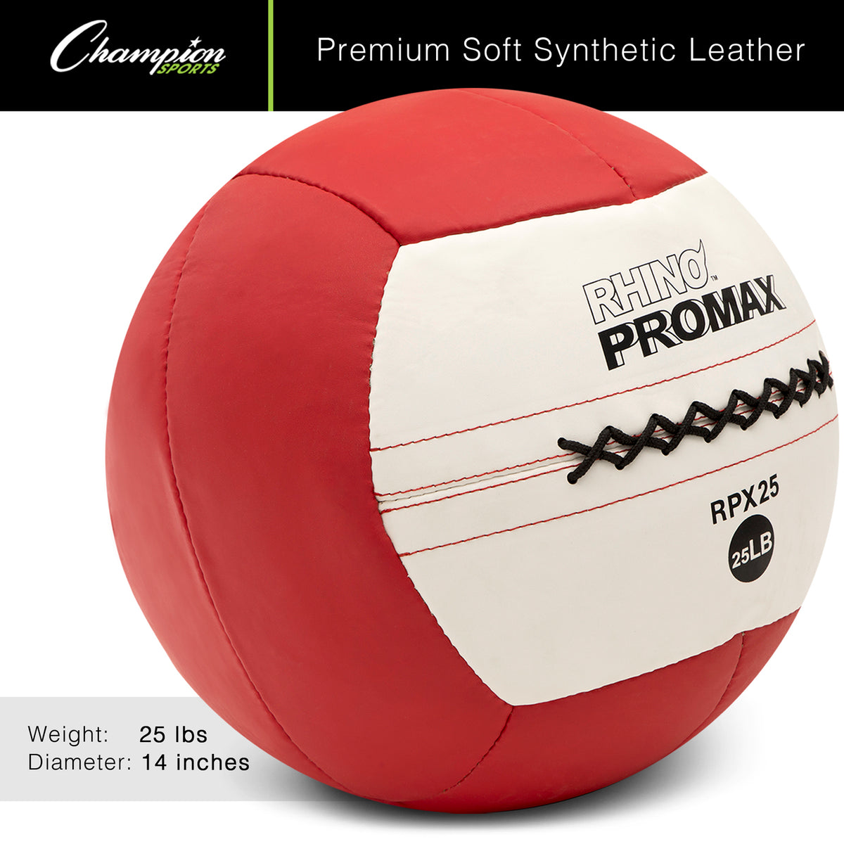 Champion Sports Rhino Fitness Promax Wall Ball