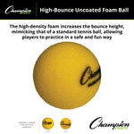 Champion Sports High-Bounce Uncoated Foam Ball