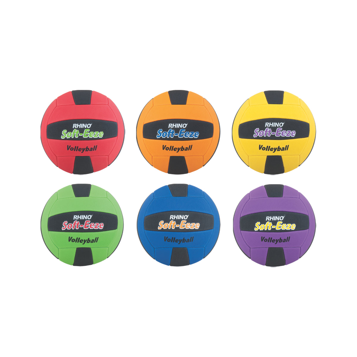 Champion Sports Rhino Soft-Eeze Ball Set of 6
