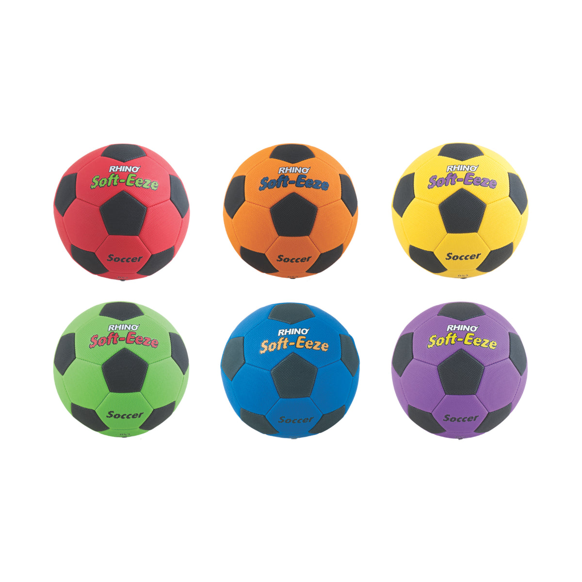 Champion Sports Rhino Soft-Eeze Ball Set of 6