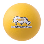 Champion Sports Rhino Skin 7" Medium Bounce Allround Foam Ball - Single (Yellow)