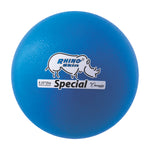 Champion Sports Rhino Skin 8.5" Medium Bounce Dodgeball - Neon Blue