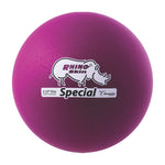 Champion Sports Rhino Skin 8.5" Medium Bounce Dodgeball - Neon Purple