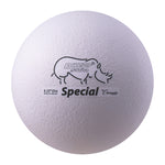 Champion Sports Rhino Skin 8.5" Medium Bounce Dodgeball - White