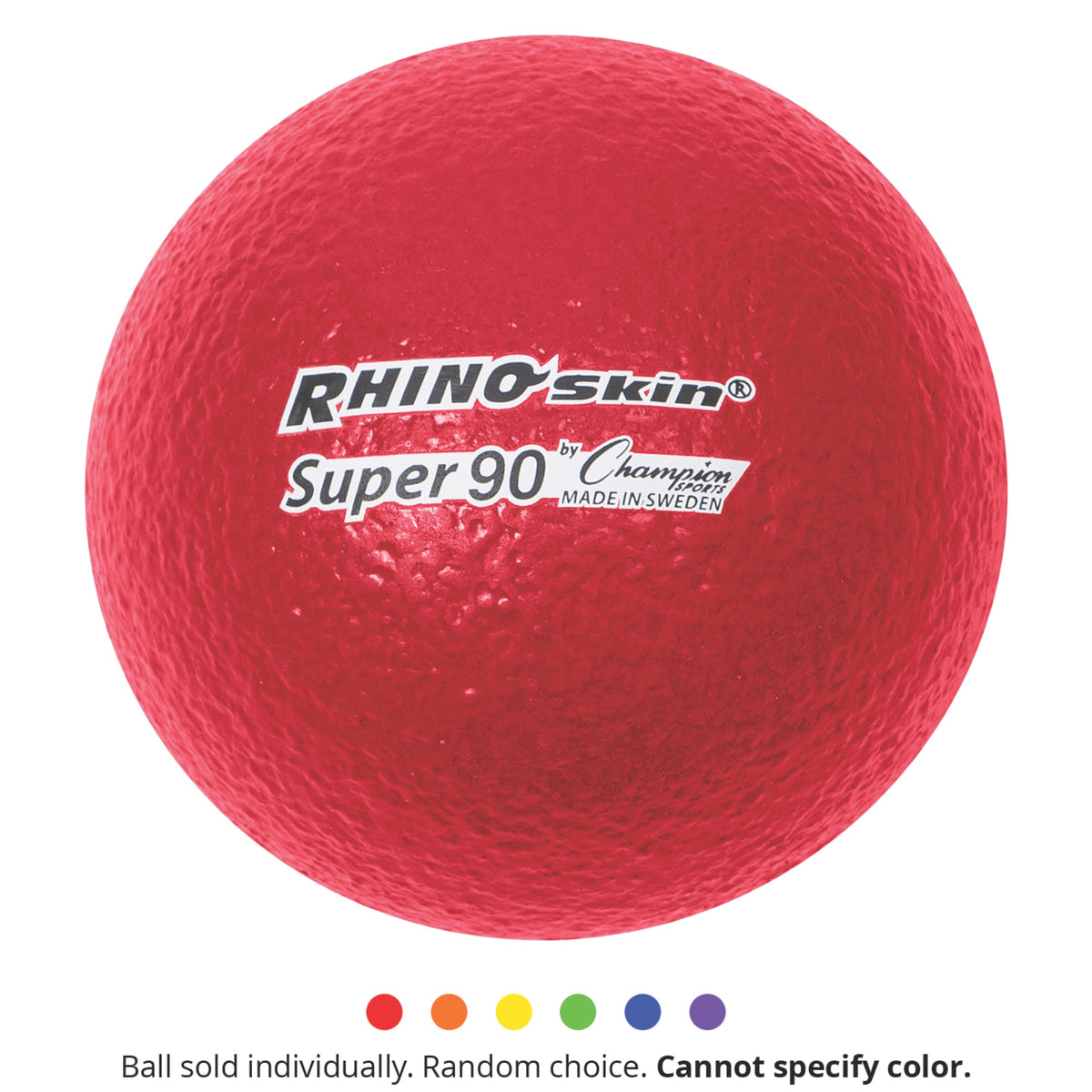 Champion Sports Rhino Skin 3.5" Super 90 High Bounce Foam Ball