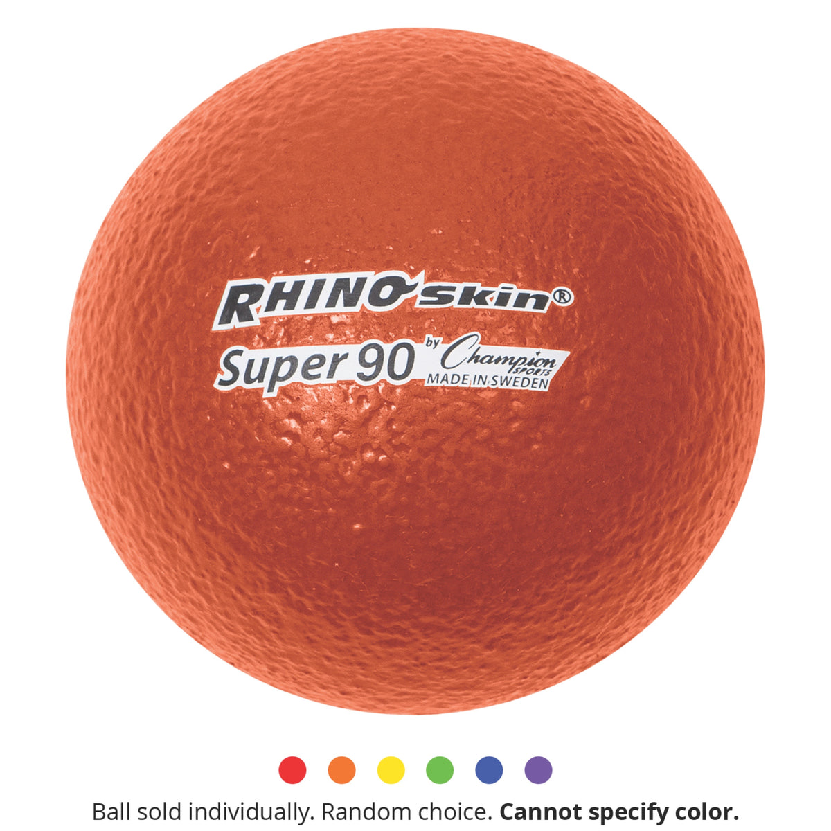 Champion Sports Rhino Skin 3.5" Super 90 High Bounce Foam Ball