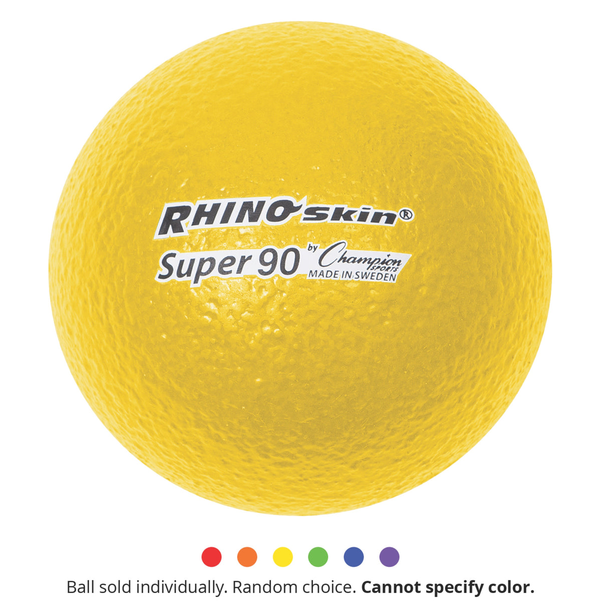Champion Sports Rhino Skin 3.5" Super 90 High Bounce Foam Ball