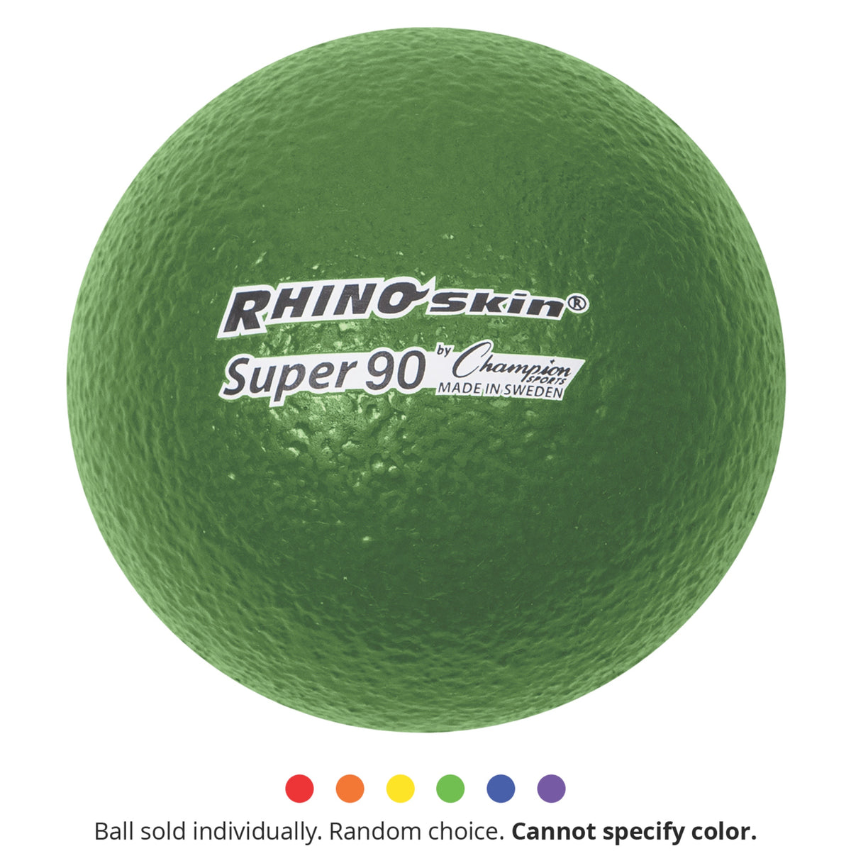 Champion Sports Rhino Skin 3.5" Super 90 High Bounce Foam Ball