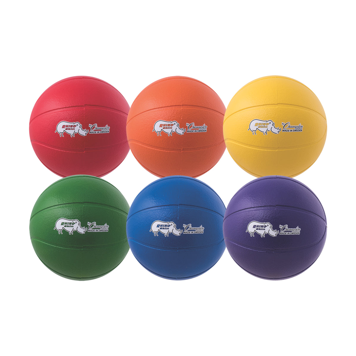 Champion Sports Rhino Skin 9" High Bounce Foam Basketball