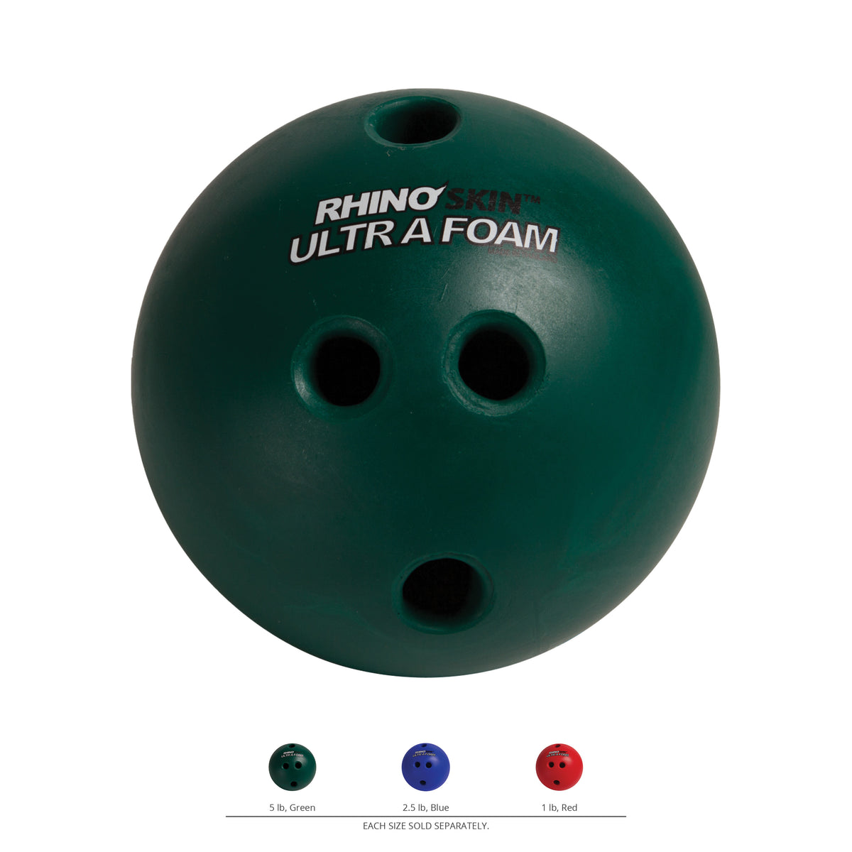 Champion Sports Rhino Skin Weighted Foam Bowling Ball