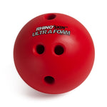 Champion Sports Rhino Skin Weighted Foam Bowling Ball - 1 lb (Red)