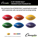 Champion Sports Rhino Skin Molded Foam Football