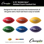 Champion Sports Rhino Skin Molded Foam Football