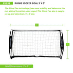 Champion Sports Rhino Flex Portable Soccer Goal
