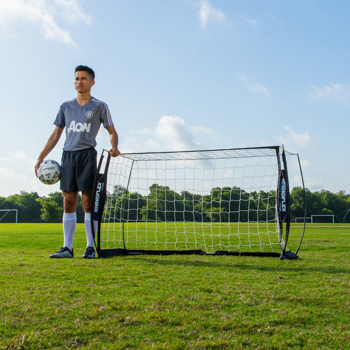 Champion Sports Rhino Flex Portable Soccer Goal