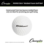 Champion Sports Rhino Skin Molded Foam Golf Ball - Dozen