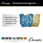Champion Sports Reversible Scrimmage Vest - Adult