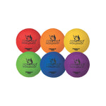 Champion Sports Rhino Skin 8.5" Pebble Tek Soccer Ball Set - Set of 6