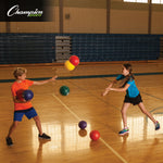Champion Sports Rhino Skin 8.5" Soft Playground Ball Set - Set of 6