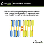 Champion Sports Rhino Skin Polo Set