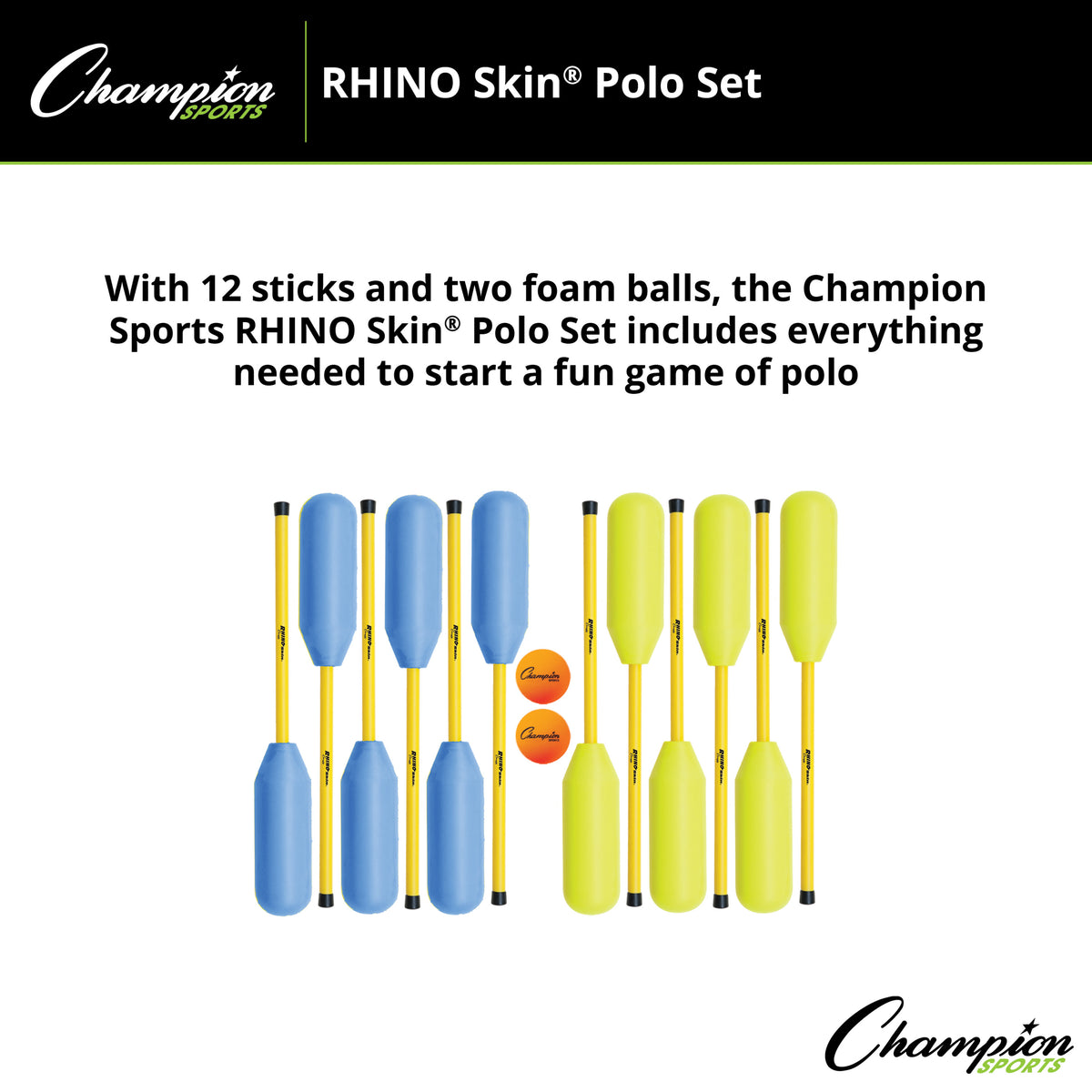 Champion Sports Rhino Skin Polo Set