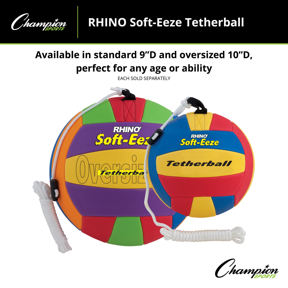 Champion Sports Rhino Soft-Eeze Tetherball