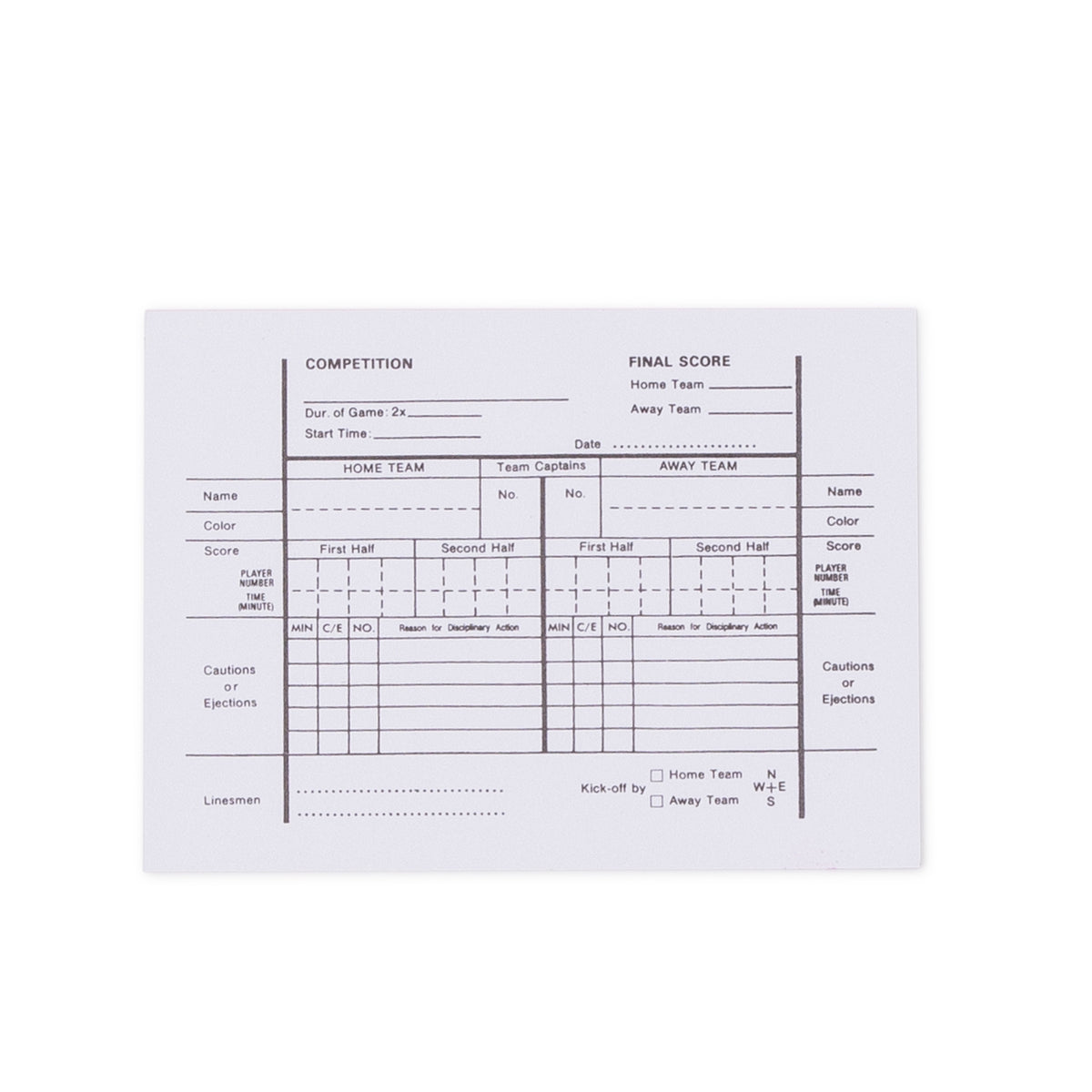 Champion Sports Soccer Referee Pad