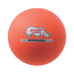 Champion Sports Rhino Skin 6" Low Bounce Dodgeball - Neon Orange
