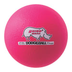Champion Sports Rhino Skin 6" Low Bounce Dodgeball - Neon Pink