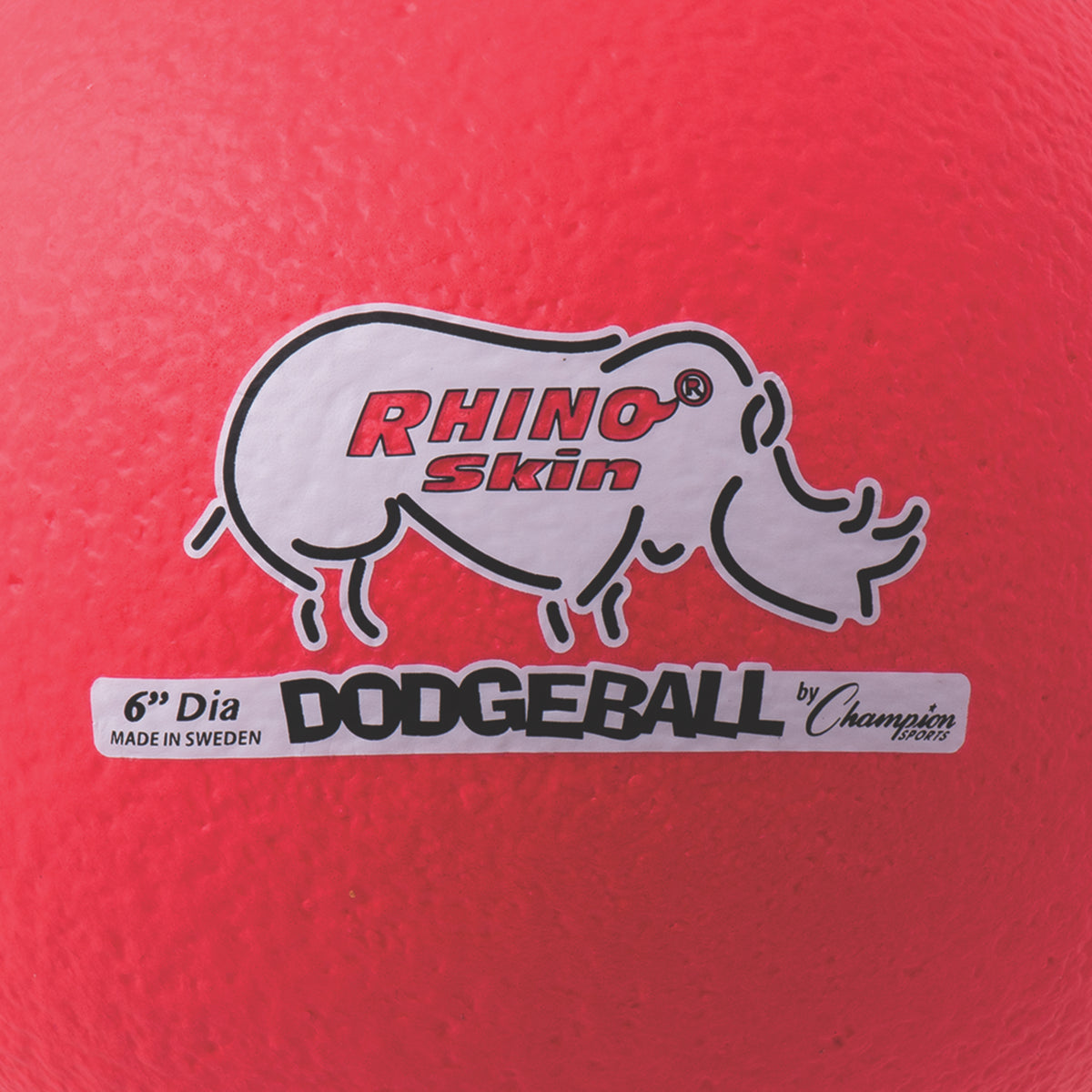 Champion Sports Rhino Skin 6" Low Bounce Dodgeball