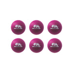 Champion Sports Rhino Skin 6" Low Bounce Dodgeball - Set of 6 - Neon Purple