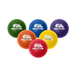 Champion Sports Rhino Skin 6" Low Bounce Dodgeball - Set of 6