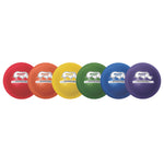 Champion Sports Rhino Skin 7" Low Bounce Dodgeball - Set of 6