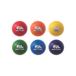 Champion Sports Rhino Skin Low Bounce Ultra Grip Dodgeball Set - Set of 6