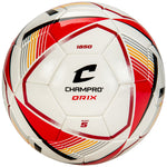 Champro ORIX Soccer Ball - Scarlet Black White