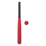 Champion Sports Foam Covered Bat and Ball Set - 24" L / Red