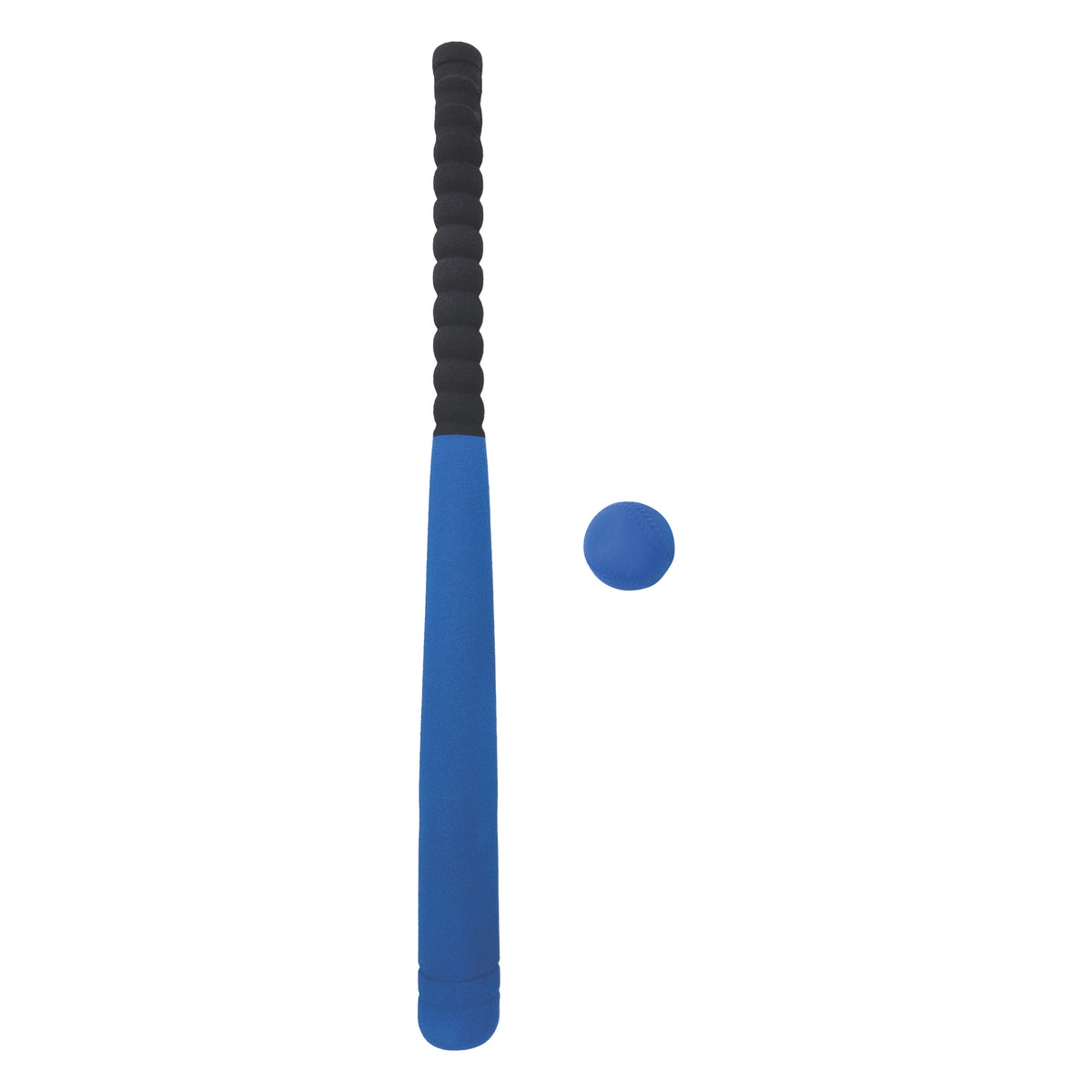 Champion Sports Foam Covered Bat and Ball Set - 27" L / Blue