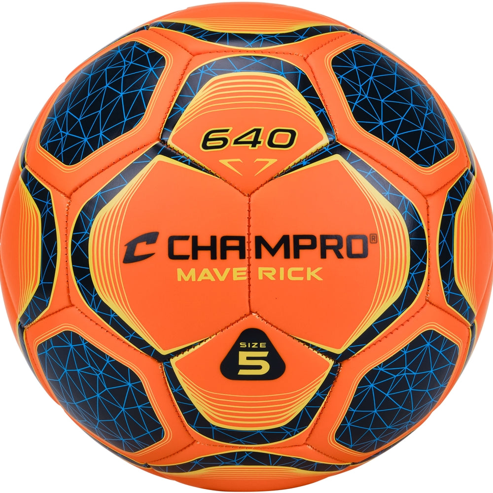 Champro Maverick Soccer Ball - Optic Orange