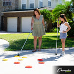 Champion Sports Blacktop Shuffleboard Game Set