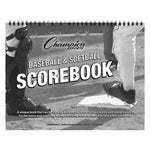 Champion Sports Baseball Score Book