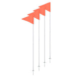 Champion Sports Two-Piece Economy Soccer Corner Flags - Set of 4