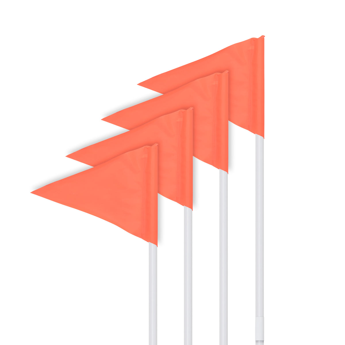 Champion Sports Two-Piece Economy Soccer Corner Flags - Set of 4